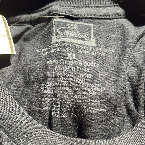 NWT Simpsons official Homer Simpson “Woo Hoo” T-shirt-XL - Picture 3 of 3